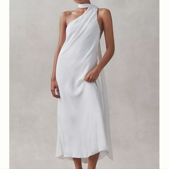 BHLDN satin dress - Picture 5 of 7